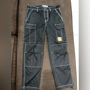 Youth Black Cargo Pants